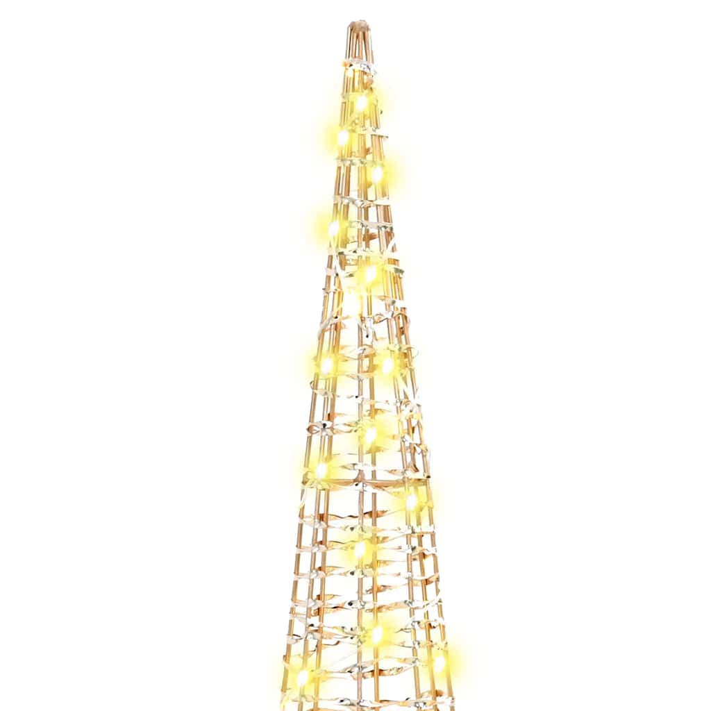 Christmas Tree 3 pcs Warm white 20 x 20 x 80 cm PET